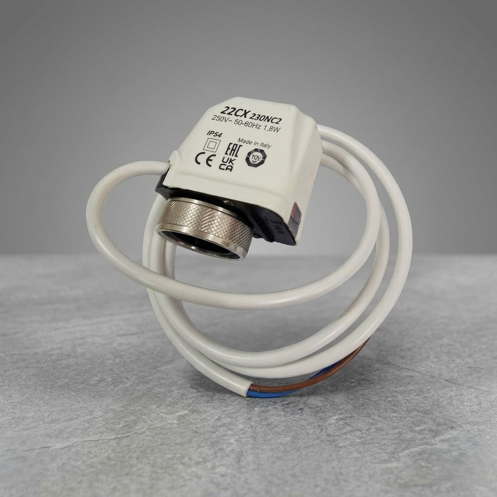 ACTUADOR ELECTROTÉRMICO COMPACTO WATTS 22CX230NC2 230V (2 HILOS