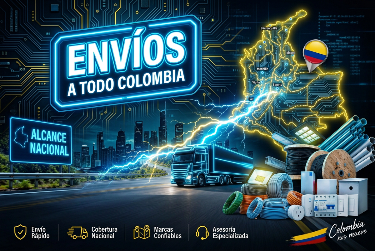 Banner Envíos a Todo Colombia - Azul