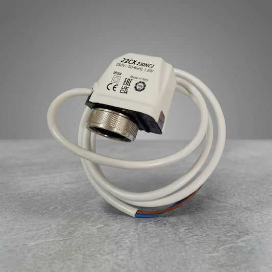 ACTUADOR ELECTROTÉRMICO COMPACTO WATTS 22CX230NC2 230V (2 HILOS