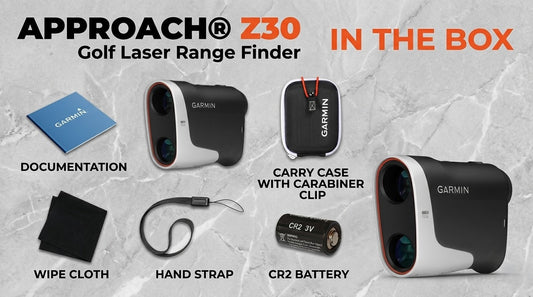 TELÉMETRO LÁSER DE ALTA PRECISIÓN GARMIN APPROACH Z30 PARA GOLF Y CAMPING