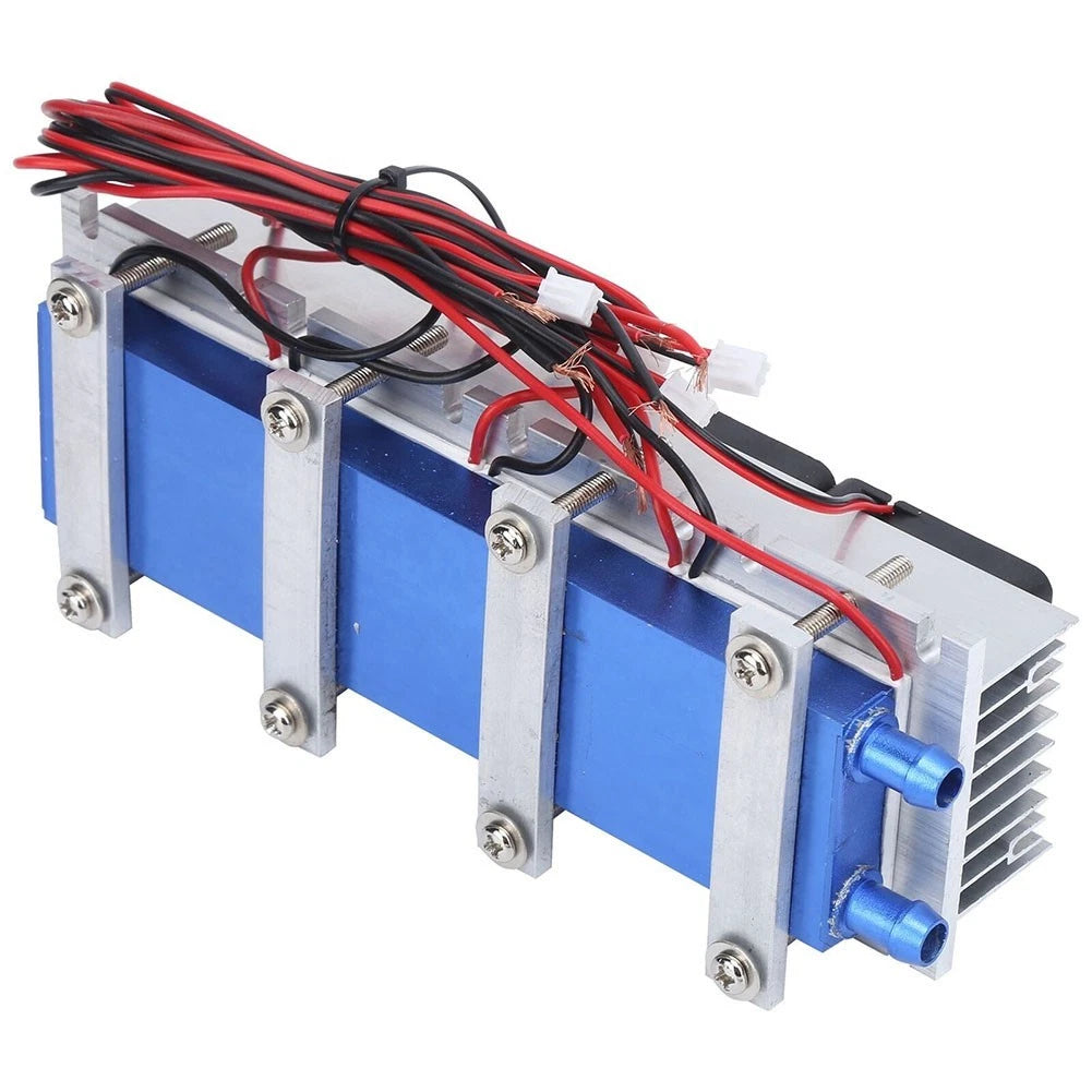 SISTEMA DE ENFRIAMIENTO TERMOELÉCTRICO PELTIER INDUSTRIAL DE 4 CHIPS (12V - 288W