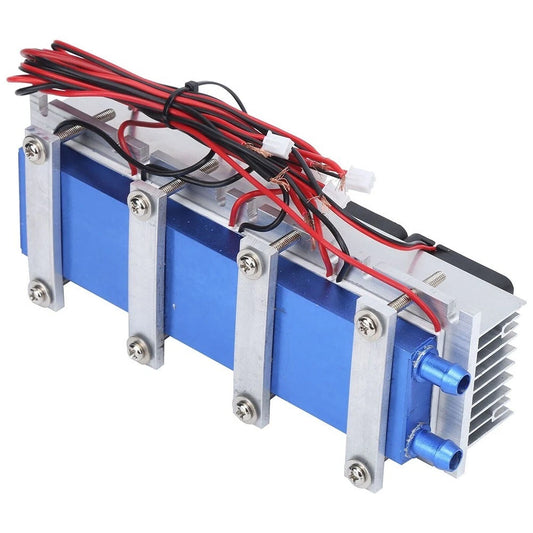 SISTEMA DE ENFRIAMIENTO TERMOELÉCTRICO PELTIER INDUSTRIAL DE 4 CHIPS (12V - 288W